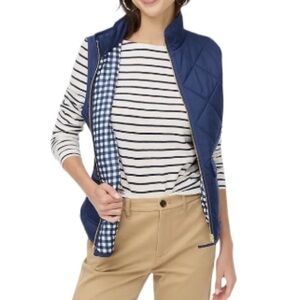 J.CREW  Navy Blue Vest